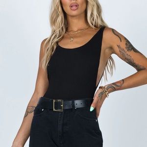Princess Polly Yolando black body suit!!